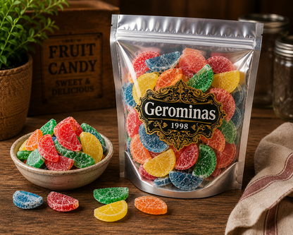Gerominas Mini Assorted Fruit Slices 2 lb product image from Gerominas at Pops Trading Company