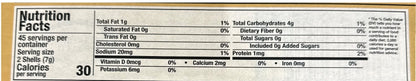 Athens Mini Fillo Shells, 90ct Box side package detail image - Pops Trading Company