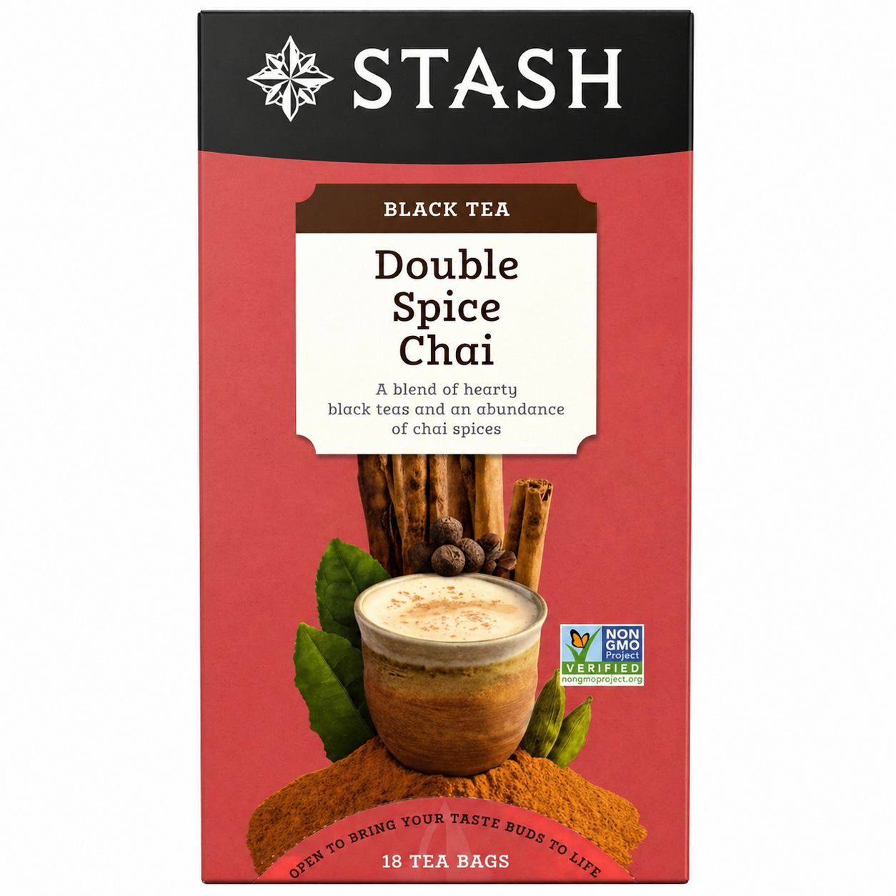 Stash Double Spice Chai Black Tea 30ct product image at Pops Trading Company