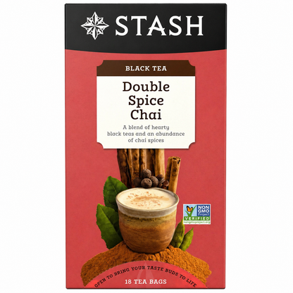 Stash Double Spice Chai Black Tea 30ct product image at Pops Trading Company