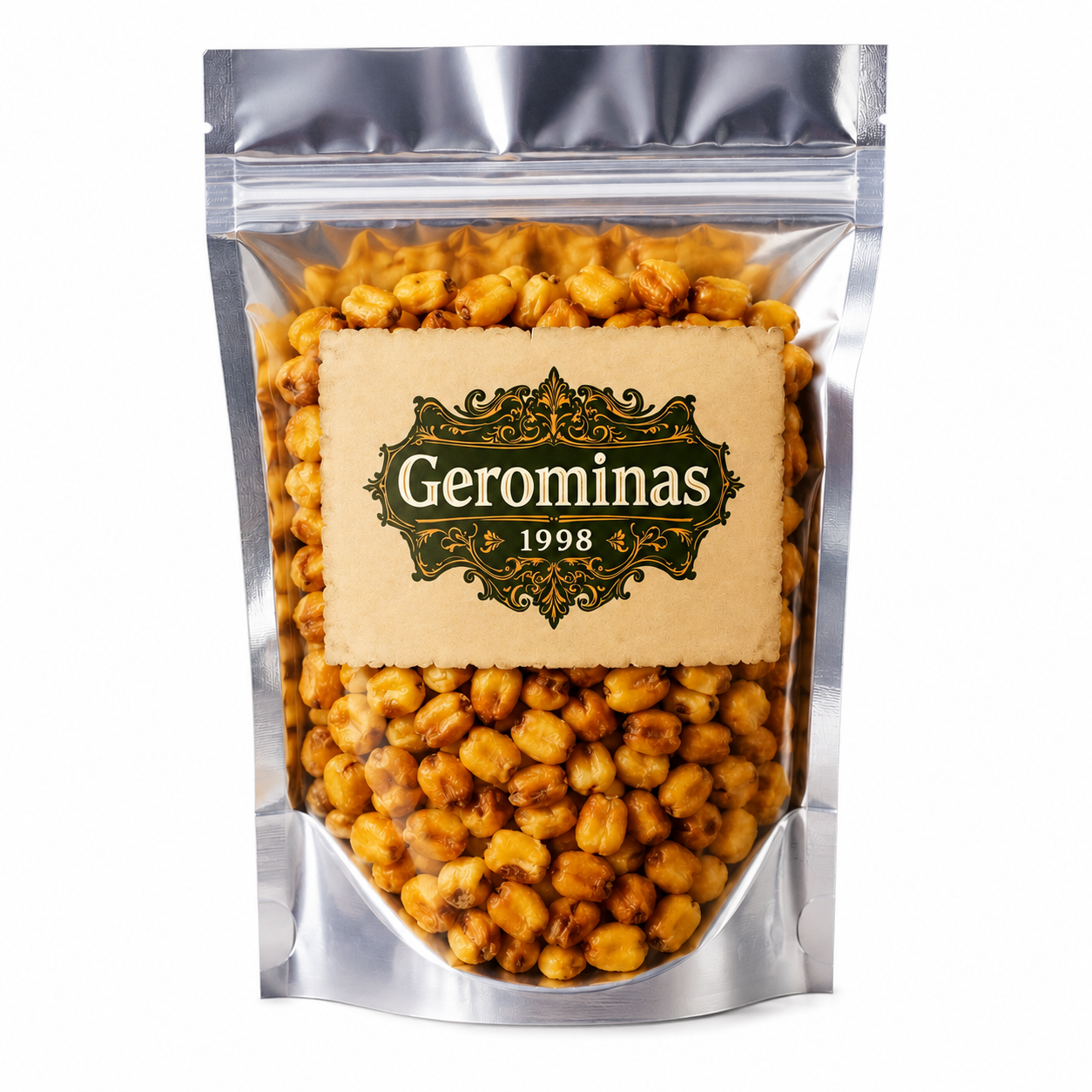 Gerominas Roasted Salted Corn Nuts Roasted Corn Snacks