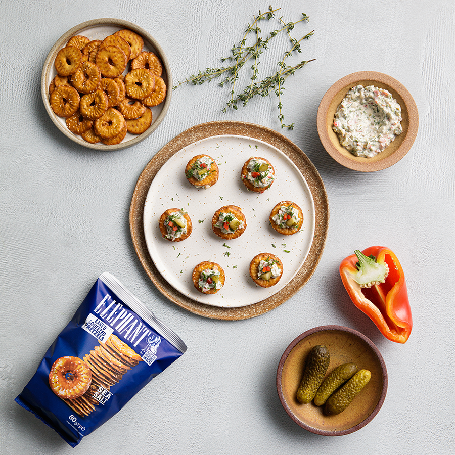 Elephant Baked Squeezed Pretzels Sea Salt product image at Pops Trading Company