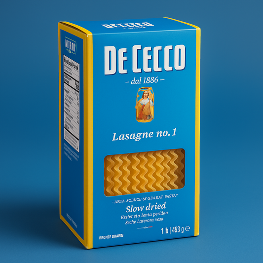 De Cecco Lasagna 16 oz Box package image