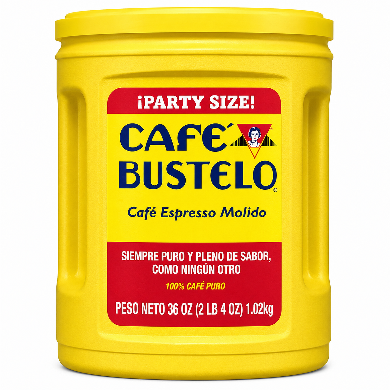 Cafe Bustelo Espresso Ground Coffee 36oz Party Size by Cafe Bustelo product packaging