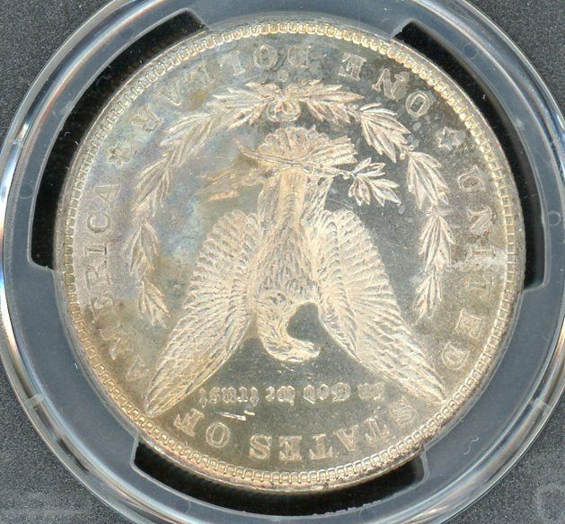 1881-O Morgan Silver Dollar PCGS Genuine Cleaned UNC Detail New Orleans Mint- 808 product image - Pops Trading Company