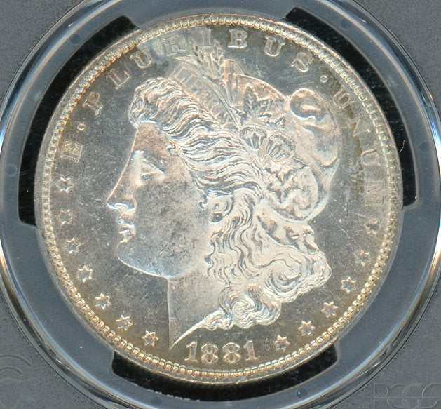 1881-O Morgan Silver Dollar PCGS Genuine Cleaned UNC Detail New Orleans Mint- 808 product image - Pops Trading Company