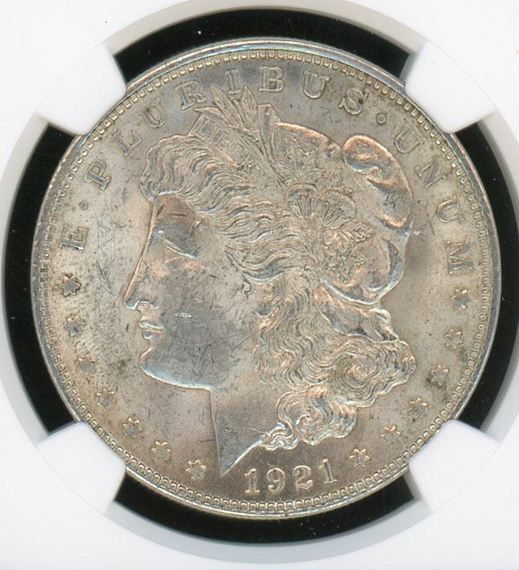 1921 Morgan Silver Dollar NGC MS62 100th Anniversary Label Certified Coin- 051 product image - Pops Trading Company