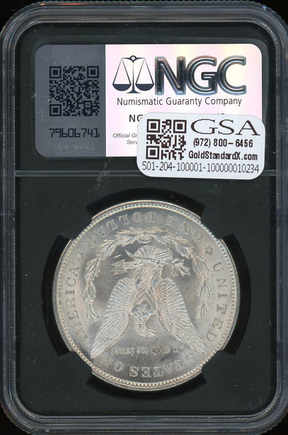 1921 Morgan Silver Dollar NGC MS64 Original Bag Fragment Label Certified Coin 014 product image - Pops Trading Company