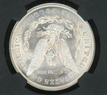 1921 Morgan Silver Dollar NGC MS64 Original Bag Fragment Label Certified Coin 014 product image - Pops Trading Company