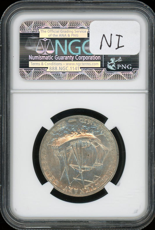 1920 Pilgrim Tercentenary Half Dollar NGC MS63 Commemorative Silver Coin - 004