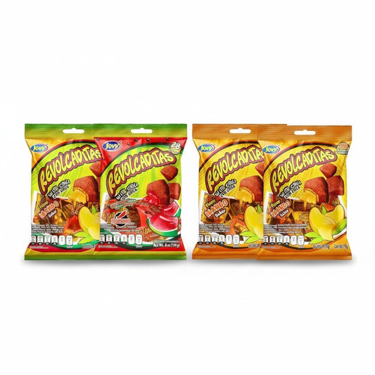 Jovy Revolcaditas Sweet & Spicy Hard Candy Variety 6 oz 1 Pack product image at Pops Trading Company