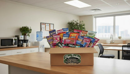 Pops Office Snack Box Variety Pack product image at Pops Trading Company