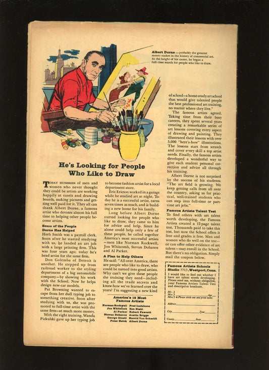 Amazing Spider-Man #31 1965 back cover Marvel comic book Silver Age condition